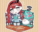 デフォルメイラスト作成します グッズの完全入稿データ、動画配信の透過データお任せください イメージ3