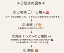 ゆるかわSNSアイコン描きます ゆるくて可愛いあなただけのアイコン制作 イメージ7