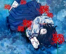 雰囲気ある1枚イラスト描きます MV1枚絵、CDジャケット、グッズ、アイコンなどに！ イメージ1