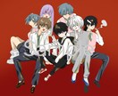 SNSアイコンに！厚塗りポップ人物イラスト描きます SNSアイコンや1枚絵に！厚塗りポップなイラスト描きます イメージ4
