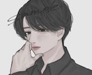 クール｜優しい男性アイコン｜配信｜イラスト描きます アカウントを優しい雰囲気かつクールに｜サムネや挿絵・表紙にも イメージ6