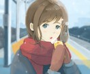 背景込み！一枚絵を作成します お気軽にご要望お聞かせください！ イメージ5