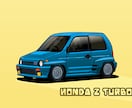 あなたの愛車、大好きな車を描きます スタンダードプラン（内装やナンバープレート無し） イメージ6