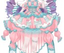 IRIAM イリアムの立ち絵・お着替え制作します ビビットで目を惹くIRIAM立ち絵を制作いたします！ イメージ3