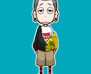 アイコンに最適！ポップ/ストリートな立ち絵描きます アイコン/ヘッダー以外にも各種イラスト受け付けております！ イメージ5