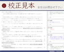添削・校正「納得して直せる」アドバイスをします 書きかけOK！プロ校正者が最優先課題と改善方法を整理します イメージ2