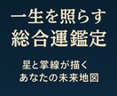 貴方の運命を総点検！人生全体を読み解き鑑定します あなた本来の輝きと、進むべき道をお伝えします。 イメージ2