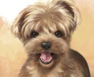 リアルなタッチでペット・動物の似顔絵を描きます ★印刷対応可能！★暖かな気持ちになる素敵なイラストをお届け イメージ1