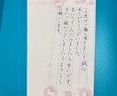 ご希望の内容を代筆いたします 楷書にて文章(レター、封筒など)などを代筆させていただきます イメージ1