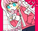 ポップでかわいいアイコン&イラスト描きます あなたの気持ちを色と表情で伝えます。 イメージ8