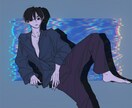 アイコン,1枚絵,夢絵など！作成いたします 仄暗い雰囲気やフリル、手の描写が得意です◎ イメージ3