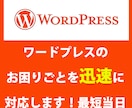 WordPreeサイトの修正・変更を即日致します アップデート・プラグイン・テーマ等のお困り事を最短当日で解消 イメージ1