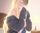 可愛い女の子の一枚絵・サムネを描きます かわいいも、きれいも、少し⾊っぽいも。 イメージ7