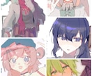 綺麗でかわいい雰囲気のイラストを制作します アイコン、1枚絵、キャラデザなどお描きします イメージ2