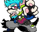 商用利用込み！迫力あるチビキャラをお描きします ちょっと癖のあるチビキャライラストをお求めの方に イメージ3