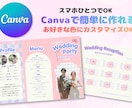 韓国POPな三つ折りプロフィールブックが作れます 三つ折りタイプCanvaテンプレートを納品 イメージ1