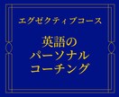 エグゼクティブコース本気の英語学習サポートします 1名様限定【2週間15万円】1日3時間のビデオチャット イメージ1