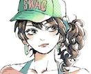 可愛いPOPなアイコン描きます アイコンバストアップを描きます！可愛くてポップな色味！ イメージ1