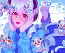ボカロMV用のイラスト描きます ボカロMV・歌ってみたで使用するイラストを描きます イメージ3