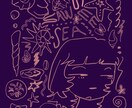 サブカル風のお洒落な日記・コラージュなど描きます SNSアイコン・ヘッダー・ブログの挿絵や日常の思い出に！ イメージ8