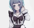 SNS用アイコン等のイラスト制作します 修正無料！アイコン、ミニキャラ、立ち絵等承ります！ イメージ3