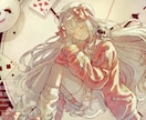 アナログ風で、きらきら艶感のあるイラストを描きます ご要望に合わせて作成します 1枚絵やアイコン・動画サムネに◎ イメージ10
