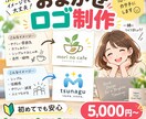 イメージゼロでもロゴを制作します 質問に答えるだけで方向性を整理し、2案をご提案 イメージ1