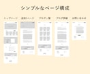 WordPressで小さめホームページ作成します 完全オリジナル！必要最低限の機能に絞った高品質ホームページ イメージ2