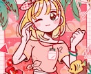構図お任せ！ポップでかわいいイラストかきます 低予算でレトロポップな可愛いイラストを制作 イメージ4