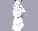 SNS・ブログ用　目を惹くアイコン描きます 顔写真からおしゃれなイラスト似顔絵にすること可能！ イメージ4