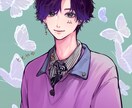 7月8月限定価格！アイコンイラストをお届けします 可愛いからカッコイイまで幅広くお受けします！ イメージ2
