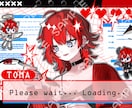 VTuber向けOP・ED・待機画面を制作します 描き下ろしイラストからアニメーションまで一括制作！ イメージ1