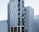 高品質なホテル外観パースを制作します ホテル外観をリアルで高品質なCGパースで制作 イメージ1