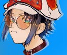 SNS用アイコンを3000円から作成します ミニキャラ描けます。アニメ塗りが得意です。 イメージ1