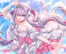 企業実績有◆キラキラ可愛いイラスト描きます 綺麗な色使いで可愛いデザインをお届けします！ イメージ5