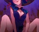 目に留まる色使いのイラスト作成をします 動画のサムネイル、1枚絵、挿絵などお描きします イメージ6