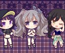 かわいいデフォルメキャラのイラストお描きします アイコンや自作グッズなどにいかがでしょうか？ イメージ2