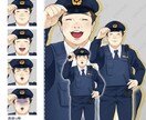 TRPGなどの立ち絵作成します 子供からご老人まで、幅広く制作します！ イメージ5