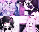 キラキラふわふわの女の子描きます アイドル、コンカフェ、YouTuber大歓迎♥ イメージ9