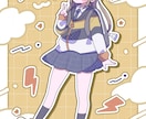 かわいい立ち絵イラストを低価格で描きます TRPG、創作、Vtuber等OK！キャラデザもします！ イメージ10