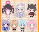 肉球が可愛いぬいぐるみ風イラスト描きます 最短3日で納品、可愛いぬいぐるみ風SDイラスト・ミニキャラ イメージ3