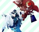 TRPG等の立ち絵制作します 動きのある目立つイラスト、その日の立ち絵に困っている方へ イメージ2