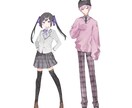 イラスト制作いたします シンプルで映えるイラストをお安く提供します！ イメージ2