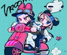 目を引くオリジナルアイコン制作します グッズ制作用イラストやキャラクターデザインもお任せください！ イメージ4