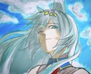 キャラクターイラストなどをプレゼントします 全体的にダークでかっこいいキャラクターを描いてます！ イメージ2