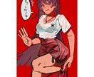 6月末日までの特別価格！ クールな女の子を描きます サムネが映える、目を引くカラーリングのイラストをご提供します イメージ7