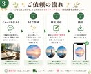 LINEアイコン・背景画像を作成します 自然でおしゃれなプロフィール画像を作成 イメージ3