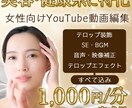 プロにお任せ！Youtube動画編集します 低価格で高クオリティな動画編集やります！ イメージ1