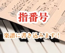PC入力で見やすい！楽譜に指番号を書き込みます どの指で弾いて良いか分からない方へ。 イメージ1