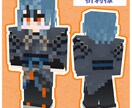 VTuber様必見！マイクラスキン作成します 著作権讓渡◎サムネにも使える！画像2枚無料プレゼント付き✨️ イメージ8